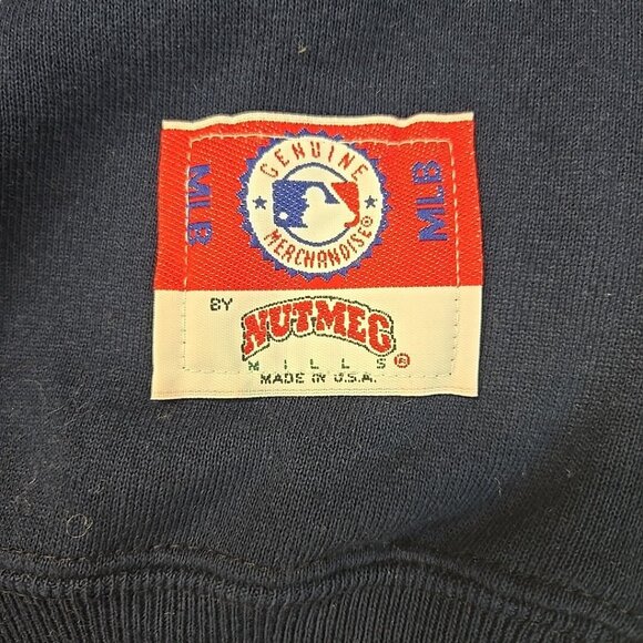 VTG Minnesota Twins Locker Room Sweatshirt Adult Size Large Nutmeg Mills 1992 - Picture 7 of 12